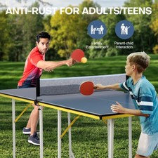 Foldable Ping Pong Table with